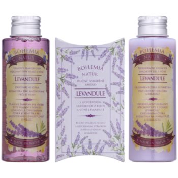 Bohemia Gifts & Cosmetics Lavender set cadou in dus - imagine 3